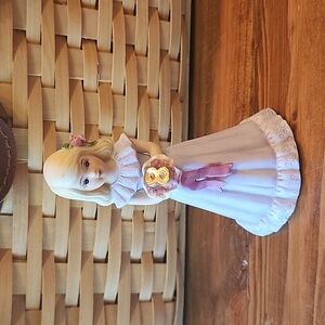 Growing Up Birthday Girls Enesco Blonde Vintage 1981‎ 8 years old